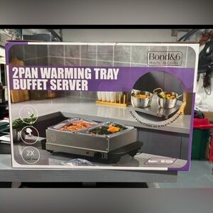 Bond&6 Buffet Server with Warming Tray